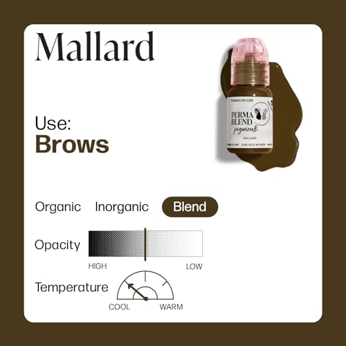 Perma Blend Microblading Tattoo Ink 0.5 oz for Eyeliner & Lip Color