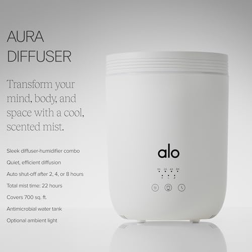 Alo Aura Diffuser Only - Essential Oil & Cool Mist Humidifier for Relaxation