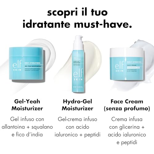 1.8 Ounce Hydrating Gel Moisturizer Pack of 2 - Lightweight, Vegan, Cruelty-Free