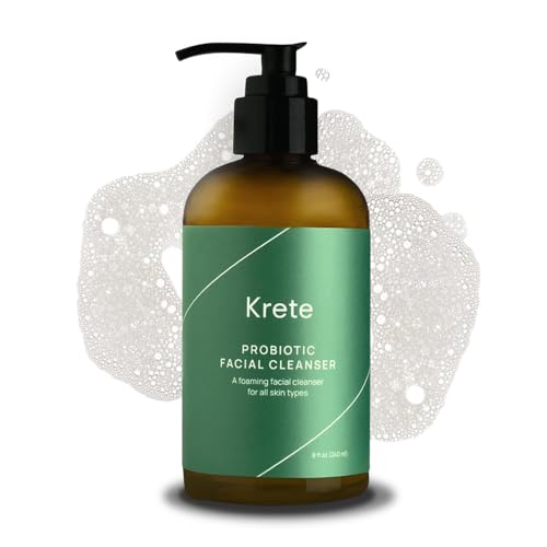 Probiotic Facial Cleanser - 30-Second Routine for Glowing Skin - 8 Oz - Suitable for All Skin Types