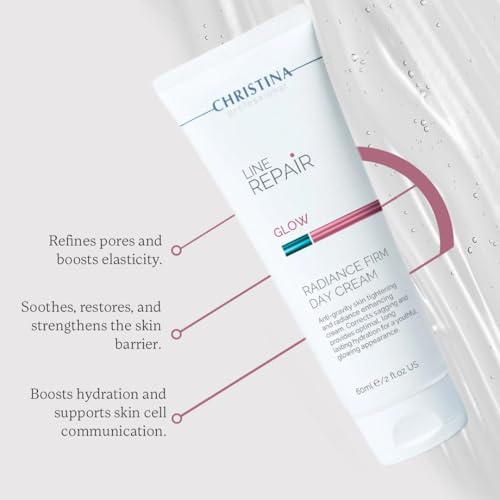 Radiance & Firming Day Cream with Peptides - 60ml, Brightening Moisturizer