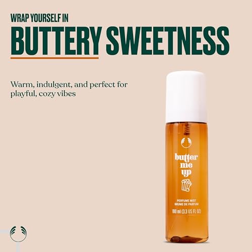 The Body Shop Butter Me Up Perfume Mist - Fragrance Spray for Daily Wear 3.3 Fl Oz