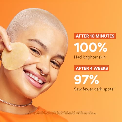 Green Tea Vitamin C Toner Pads for Brightening & Hydration - 60 Count