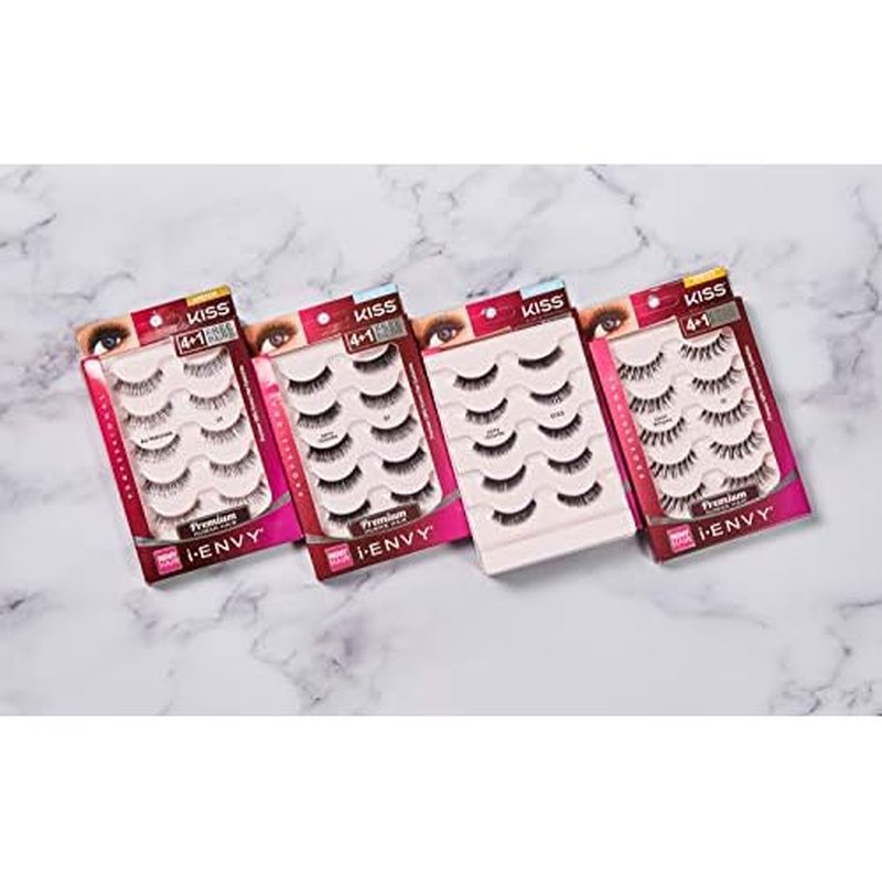 KISS I Envy Multi Pack Eyelashes Juicy Volume 01 KPEM12