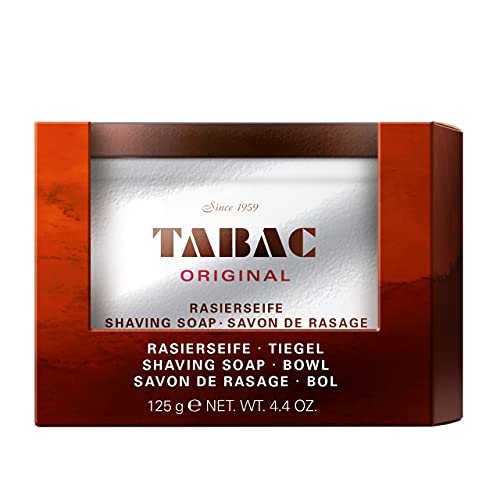 Tabac Original Shaving Soap Bowl 4.4 Ounces for Men - Close & Comfortable Shave