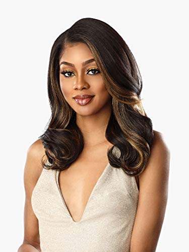 Sensationnel Butta Lace Wig Unit 13B Off Black - Pre-Plucked HD Lace Front