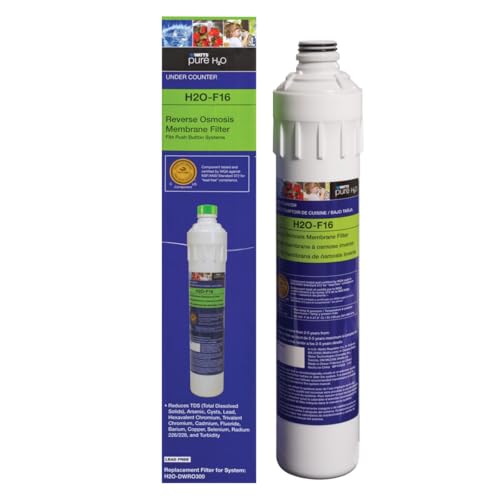 Watts Premier H2O-F16 Pure 50 GPD Reverse Osmosis Membrane Filter - Variation of H2O-F16