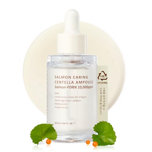 Salmon & Centella Ampoule for Sensitive Skin - Rejuvenating Korean Skincare