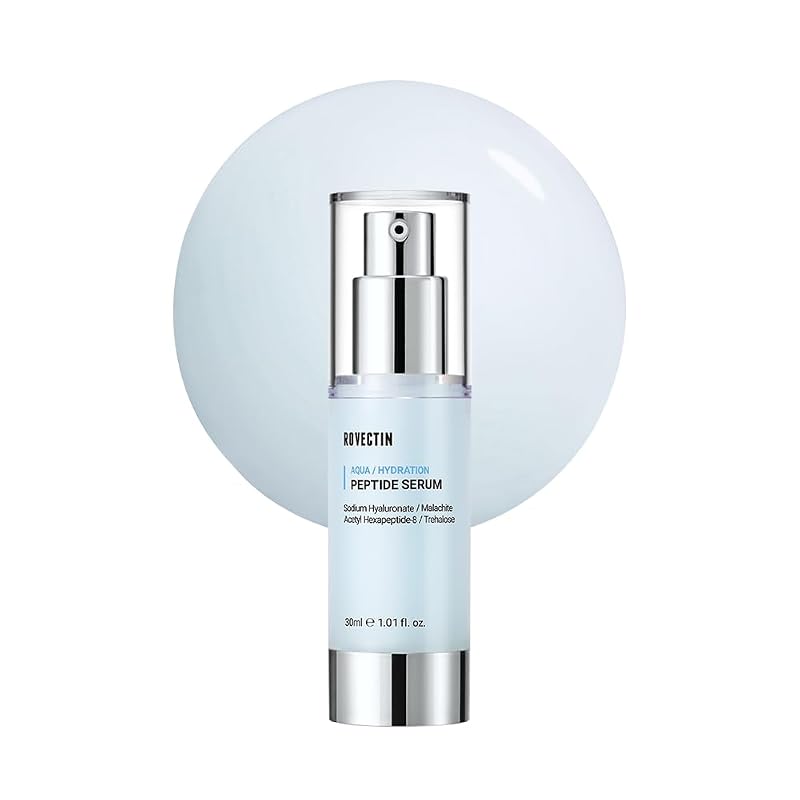 ROVECTIN Aqua Peptide Serum 1.01 fl oz with Niacinamide Anti-Aging
