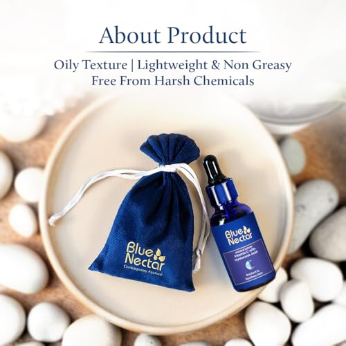 Vitamin C Serum for Glowing Skin with Hyaluronic Acid & Natural Herbs