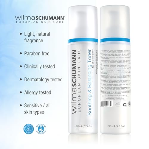 Wilma Schumann Hydrating Toner for Face, Soothing & Balancing Skin Toner, 7 oz