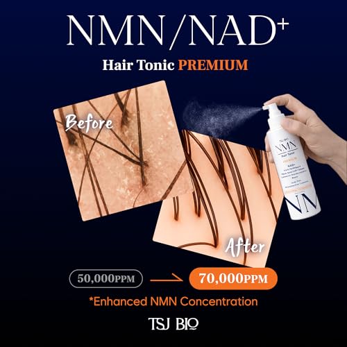 TSJ Bio NMN & NAD+ Hair Tonic - Supports Hair Growth & Scalp Health