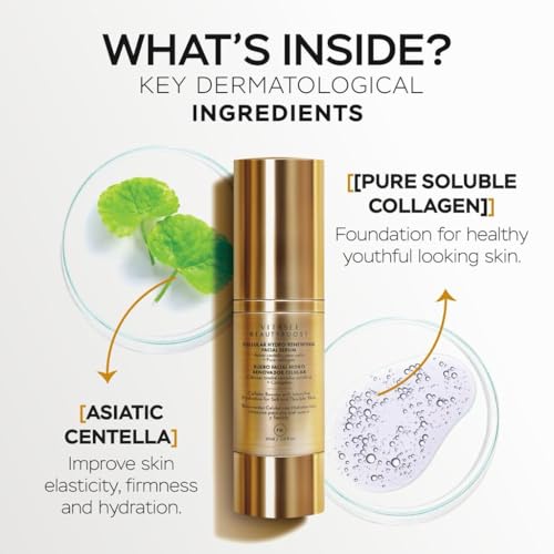 PM Face Serum - Cellular Hydro-Renewing Night Facial Serum with Collagen & Stem Cells - 30ml