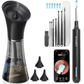 KAUGIC Ear Cleaner with Camera & Irrigation - Black, Overheat Protection