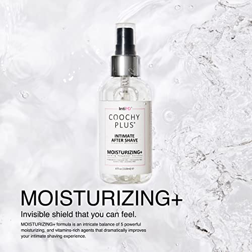 IntiMD Coochy Intimate After Shave Moisturizer Pack of 2 - Soothing Mist for Razor Burns & Ingrown Hairs - 4 Fl Oz