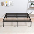 Maenizi California King Bed Frame - 14 Inch Heavy Duty Metal Platform with Storage & Headboard Compatibility