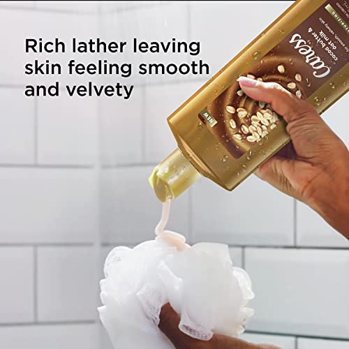Moisturizing Body Wash for Women - Cocoa Butter & Oat Milk, 18.6 oz, 6 Pack