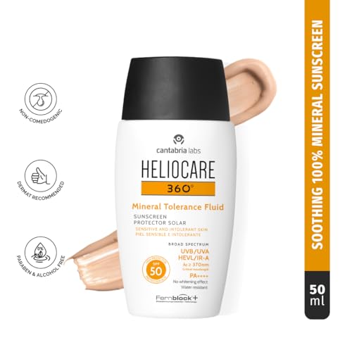 SPF 50 Mineral Sunscreen with Antioxidants for Sensitive Skin 50ml