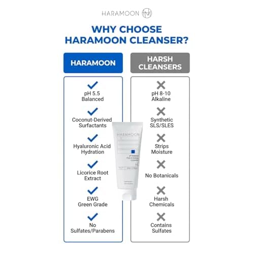 Pure Moisture Cleanser |Gentle Korean Face Wash | Purifying & Hydrating | Centella, HA, Niacinamide | Vegan, EWG Verified