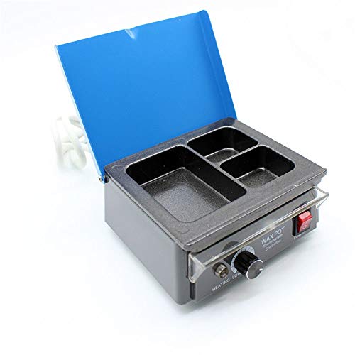 Wax Heater Pot for Melting and Dipping - Analog 110V, Adjustable Temp