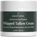 Whipped Beef Tallow Cream for Skin Care ? Grass Fed & Grass Finished ? 100% Natural Moisturizer for Sensitive Skin ? Handmade Face & Body Lotion ? Unscented & Odorless ? 1.4 oz.