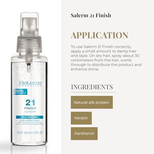 Illuminating Hair Spray with Silk Proteins - Hydrating Shine & Heat Protection - 100ml