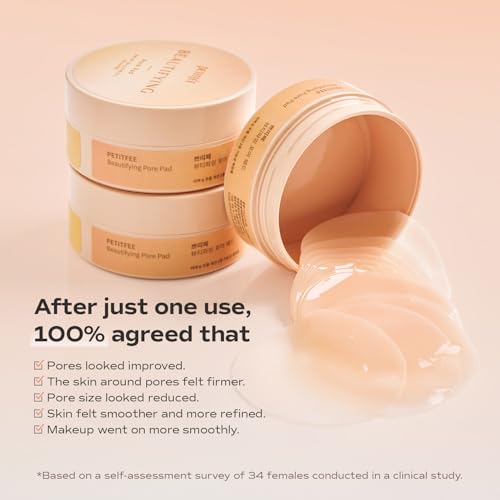 Hydrogel Peach Pore Pads 30pcs - Collagen & Brightening Skin Care