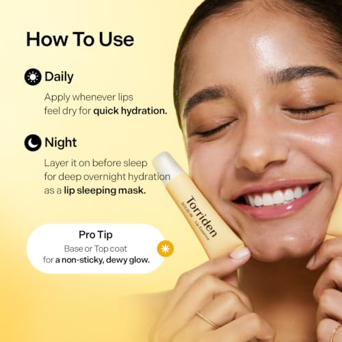 Moisturizing Lip Essence Set - 3 Pack of Ceramide Lip Balm with Jelly Case Key Chain