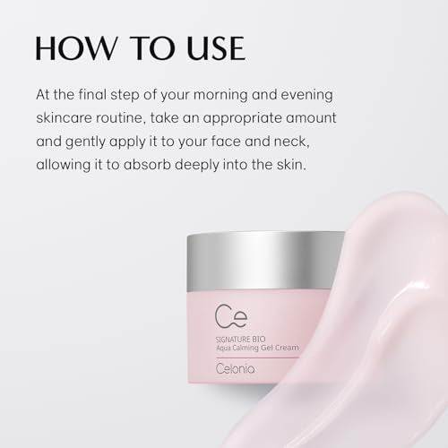 Calming Gel Cream - Lightweight Hydrating Face Moisturizer, Cooling & Soothing, 50mL