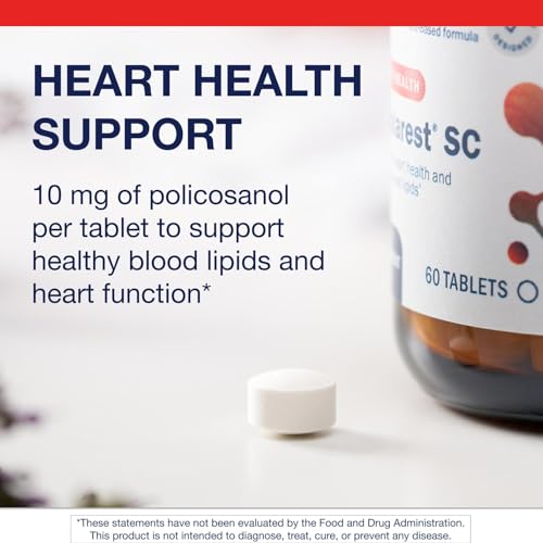 Metagenics Cholarest SC Policosanol 10mg Heart Support - 60 Tablets