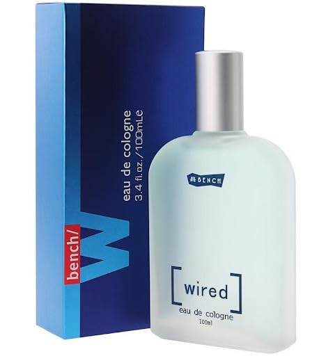 Bench Wired Eau De Cologne 100ml - Citrus Aqueous Fragrance for Men