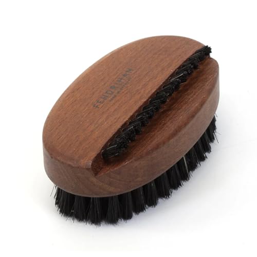 Genuine Boar Bristle Nail Brush with Thermowood Handle - Made in Germany
