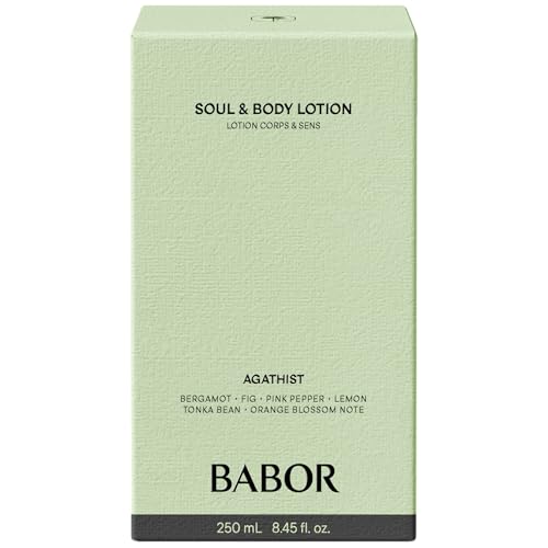 BABOR Soul & Body Lotion Agathist 250ml - Fast-Absorbing Moisturizer for Dry Skin