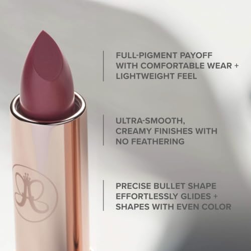 Matte Lipstick Full-Pigment Velvet Color - Royal Red - Long Lasting Lip Makeup