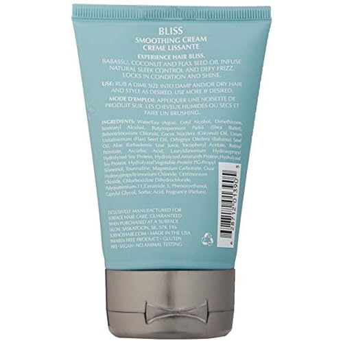 Surface Hair - Bliss Smoothing Cream - Natural Sleek Control, Smoothes & Shine - 4 fl oz