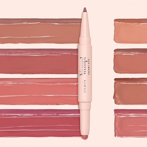 Lipstick and Lip Pencil Duo - Long Lasting No-Transfer, Highly Pigmented - Vintage Rose