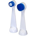 Electric Toothbrush Replacement Heads 2-Pack - Compact & Deluxe Fits All Cybersonic Models