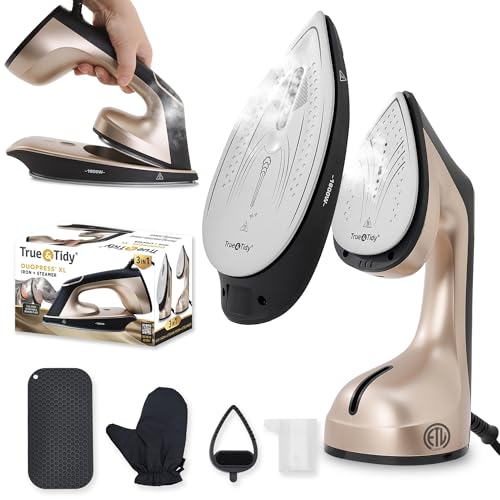 Gold 2-in-1 Iron & Garment Steamer with Detachable Soleplate - 1600W