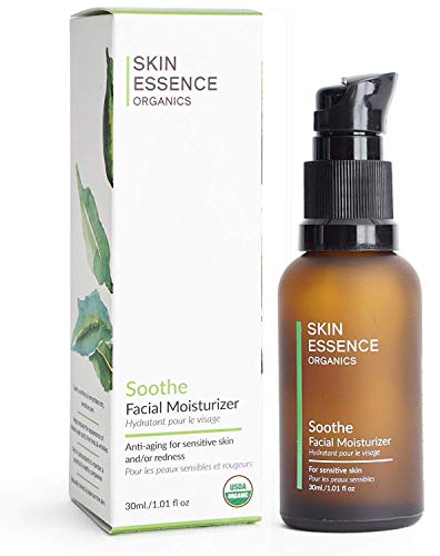 Organic Facial Moisturizer Serum for Sensitive Skin - Calming & Rehydrating