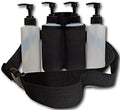 Earth's Essentials Insulated Double Bottle Holster with Belt for Massage Oils