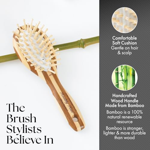 Olivia Garden Healthy Hair Bamboo Ionic Massage Hair Brush