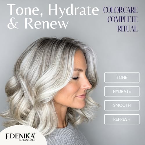 Purple Hair Shampoo & Mask Set for Blonde & Silver Hair - Sulfate-Free
