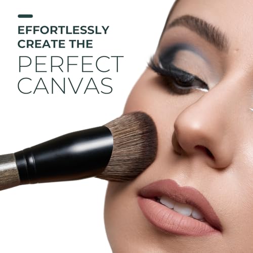 Professional Makeup Brush Set - Blush & Foundation Brushes for Flawless Application