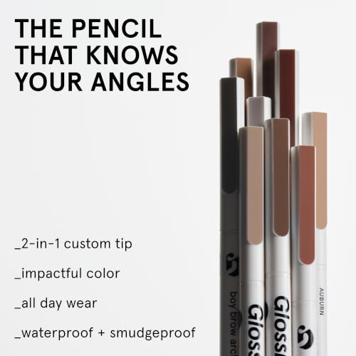 Eyebrow Pencil for Women Men - Precise 2-in-1 Brow Definer in Cool Dark Brown - Sculpt & Fill