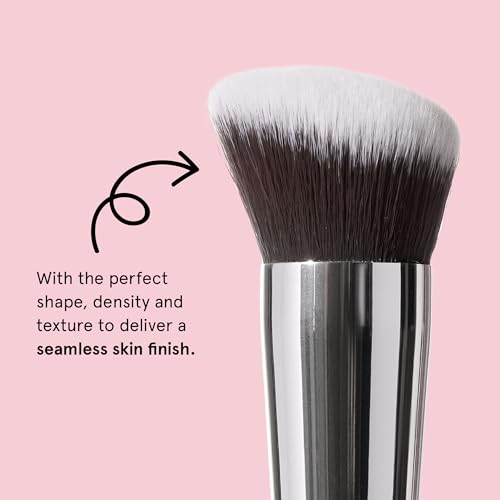 Beauty Pie Seamless Foundation Buffing Brush 001 ? Ultra-Soft Vegan Makeup Brush for Flawless Foundation Blending & Seamless Skin Finish