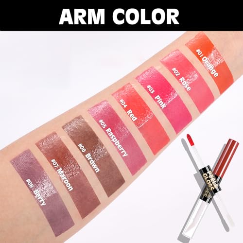 3Pcs Matte Nude Lip Gloss Set, 3 Colors Silky Velvet Lipstick with Cute Chocolate Shape Package, Non-stick Cup Long Lasting Waterproof Lip Stain Lip Tint, Daily Professional Lip Makeup