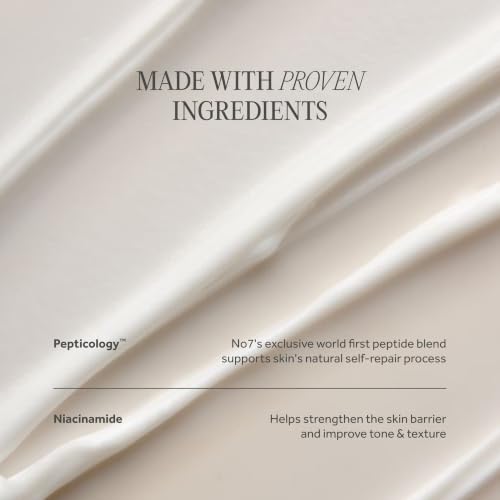 No7 Future Renew Damage Reversal Night Cream 1.69 oz | Peptide-Based Anti-Aging Moisturizer