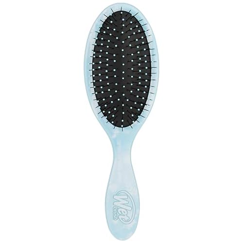 Wet Brush Speed Dry Hair Brush - Amethyst (Gemstone) - Vented Design and Ultra Soft HeatFlex Bristles Are Blow Dry Safe With Ergonomic Handle Manages Tangle and Uncontrollable Hair - Pain-Free