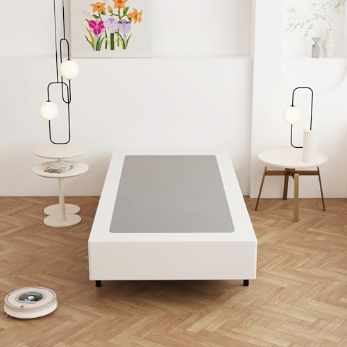 Twin Box Spring 9 Inch Twin Bed Base with Fabric Cover – Maenizi
