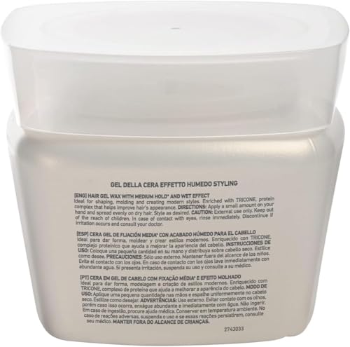 Medium Hold Wet Look Hair Gel for All Hair Types - Defines Shine & Texture, 9.88 oz